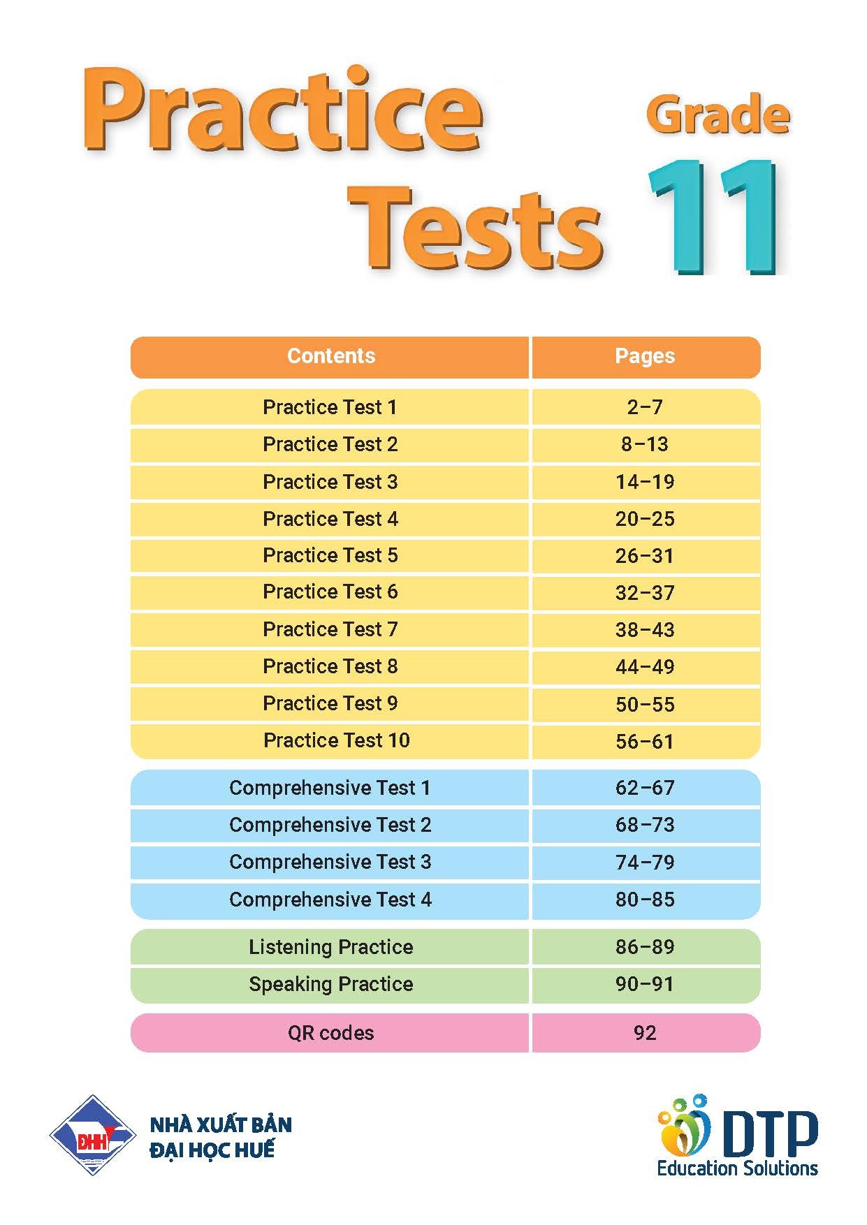 Practice Tests Grade 10-12