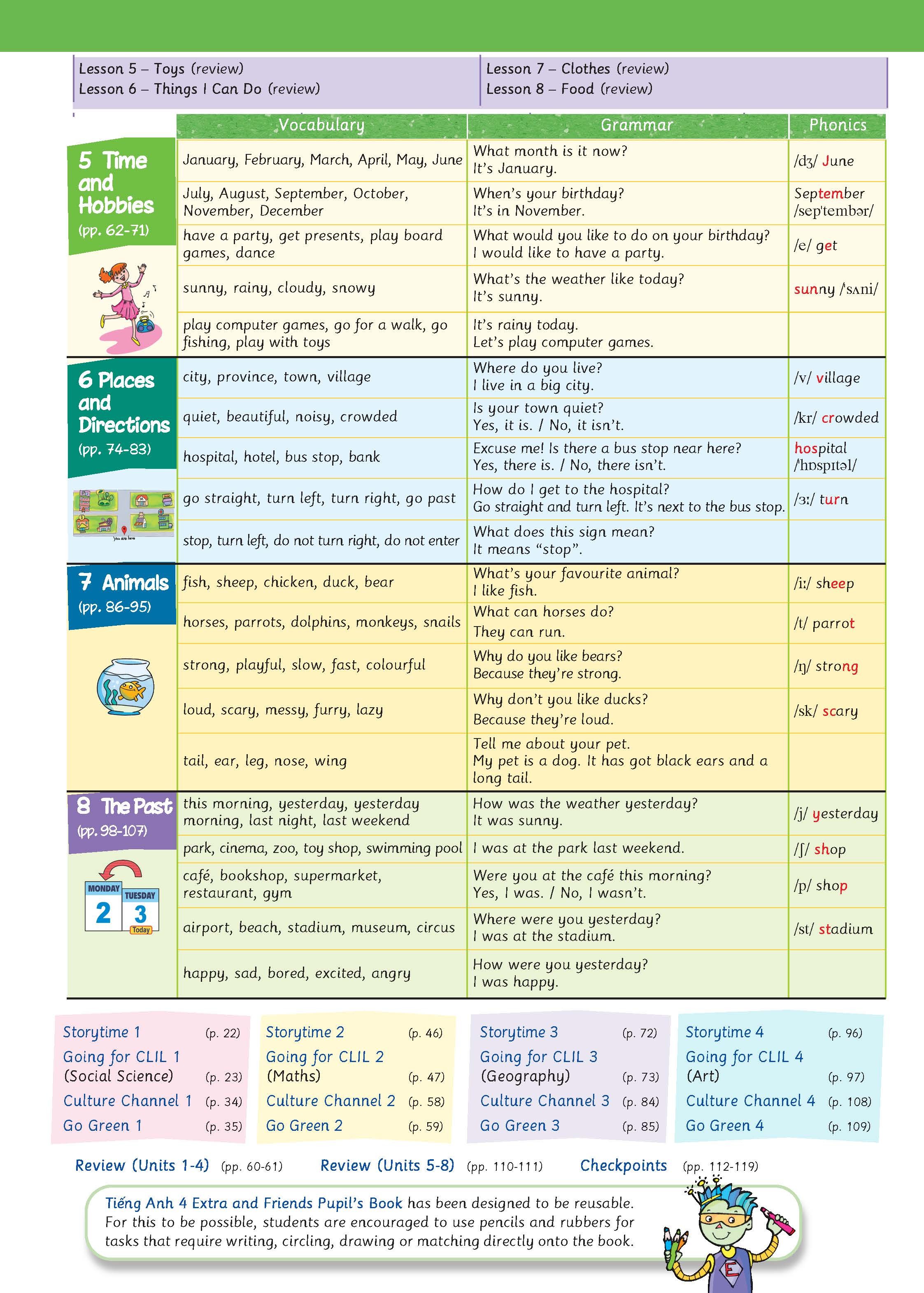 Extra & Friends Textbook