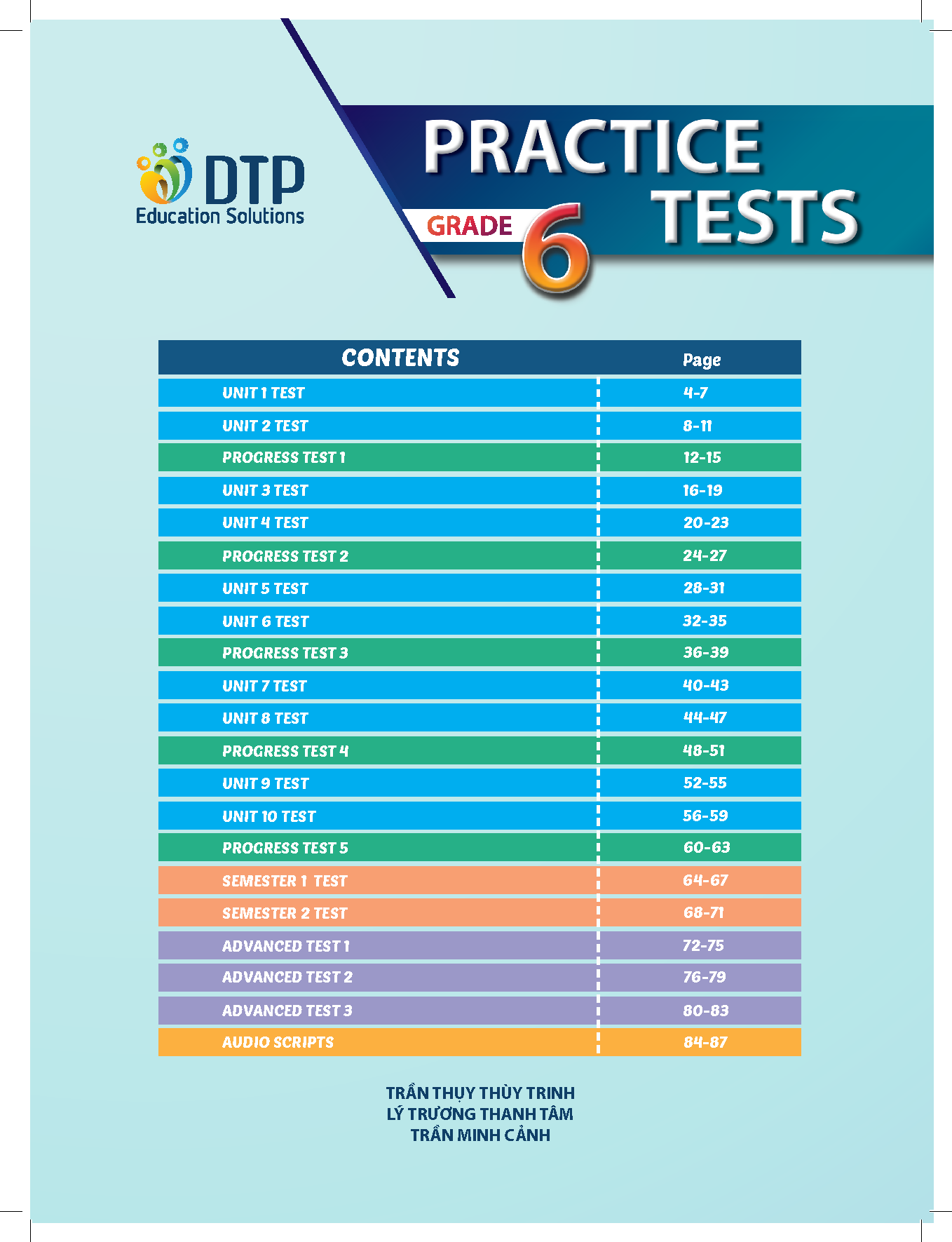 Practice Tests Grade 6-9