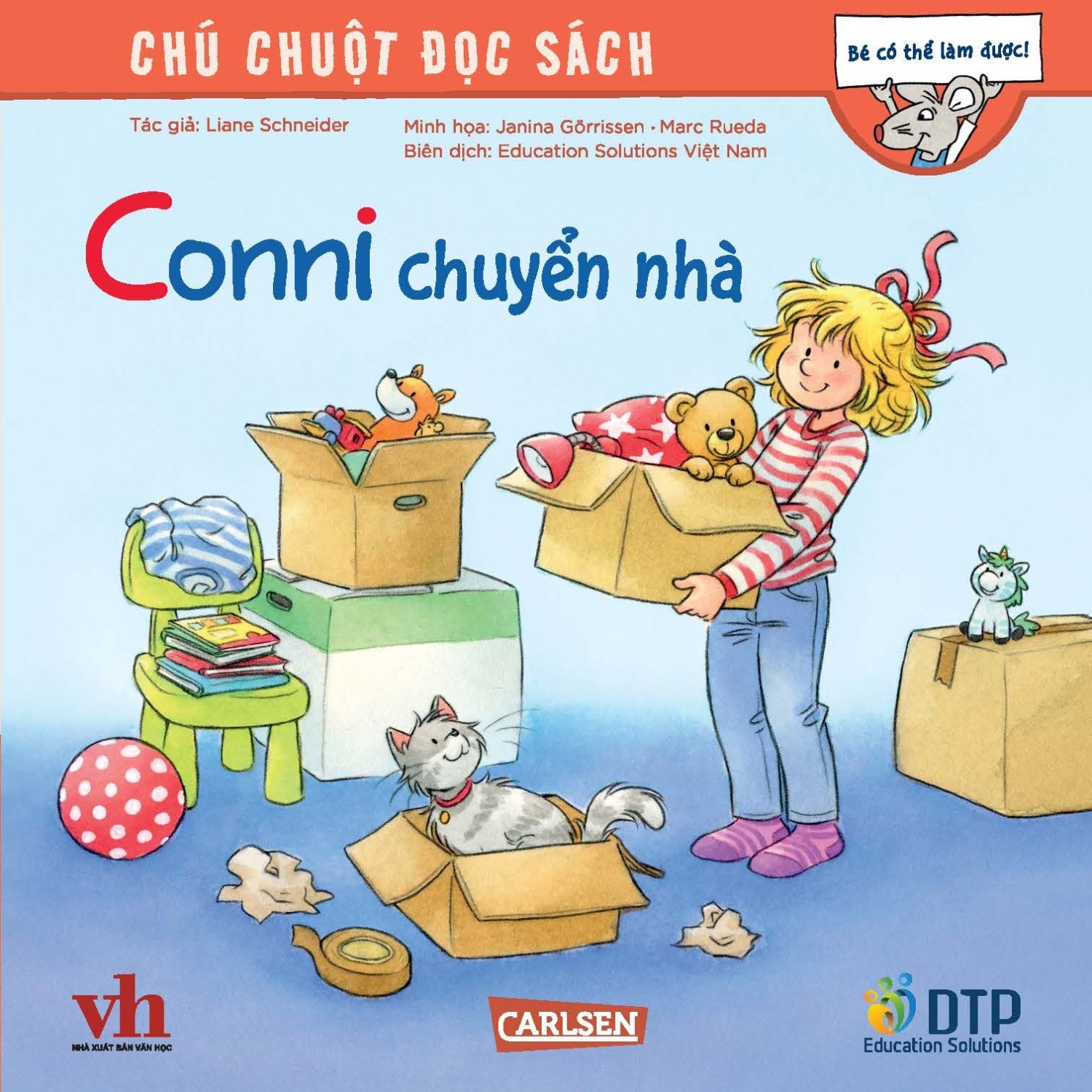 Truyện Đọc Conni - Chú Chuột đọc sách