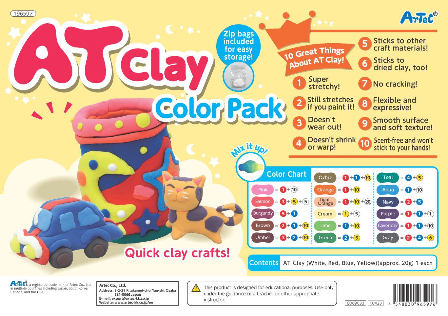 Đồ chơi đất nặn Artec