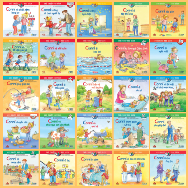 Truyện Đọc Conni - Chú Chuột đọc sách