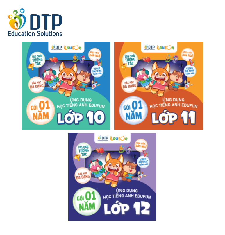 Ứng dụng học Tiếng Anh Edufun - Cấp THPT