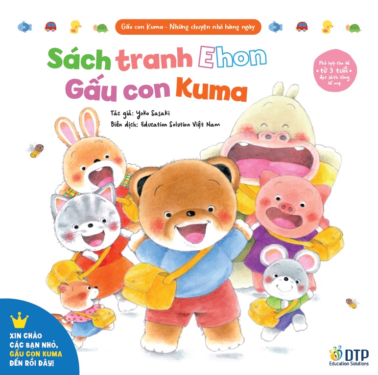 SÁCH TRANH EHON GẤU CON KUMA - NHỮNG CHUYỆN NHỎ HÀNG NGÀY 