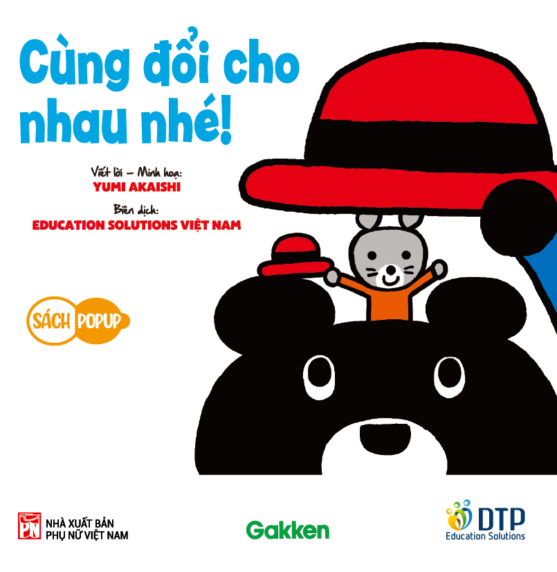 Cùng đổi cho nhau nhé - Sách Pop-up