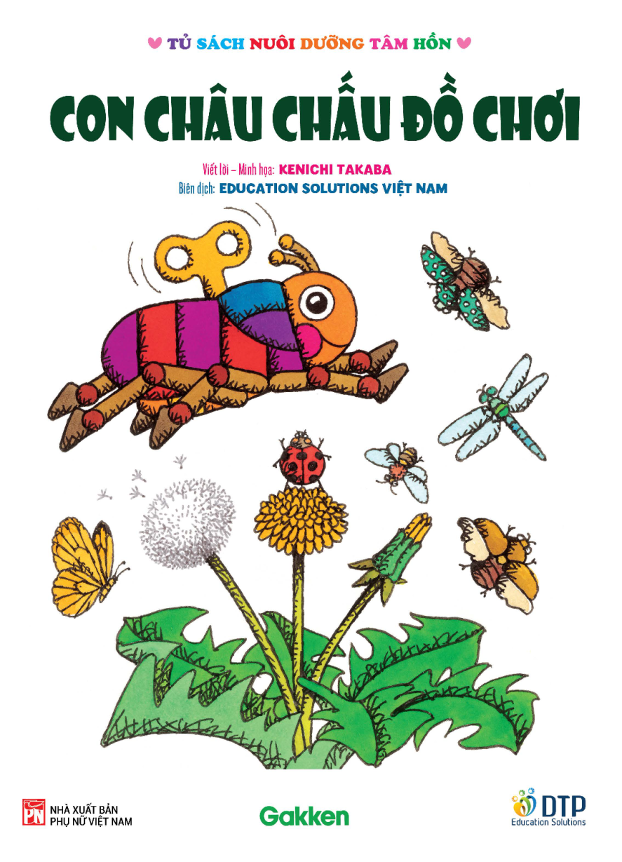 Con châu chấu đồ chơi - Tủ sách nuôi dưỡng tâm hồn