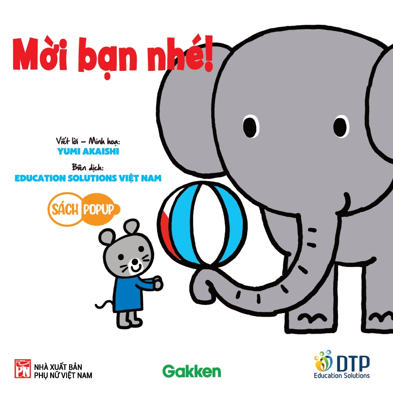 Mời Bạn Nhé - Sách Pop-up