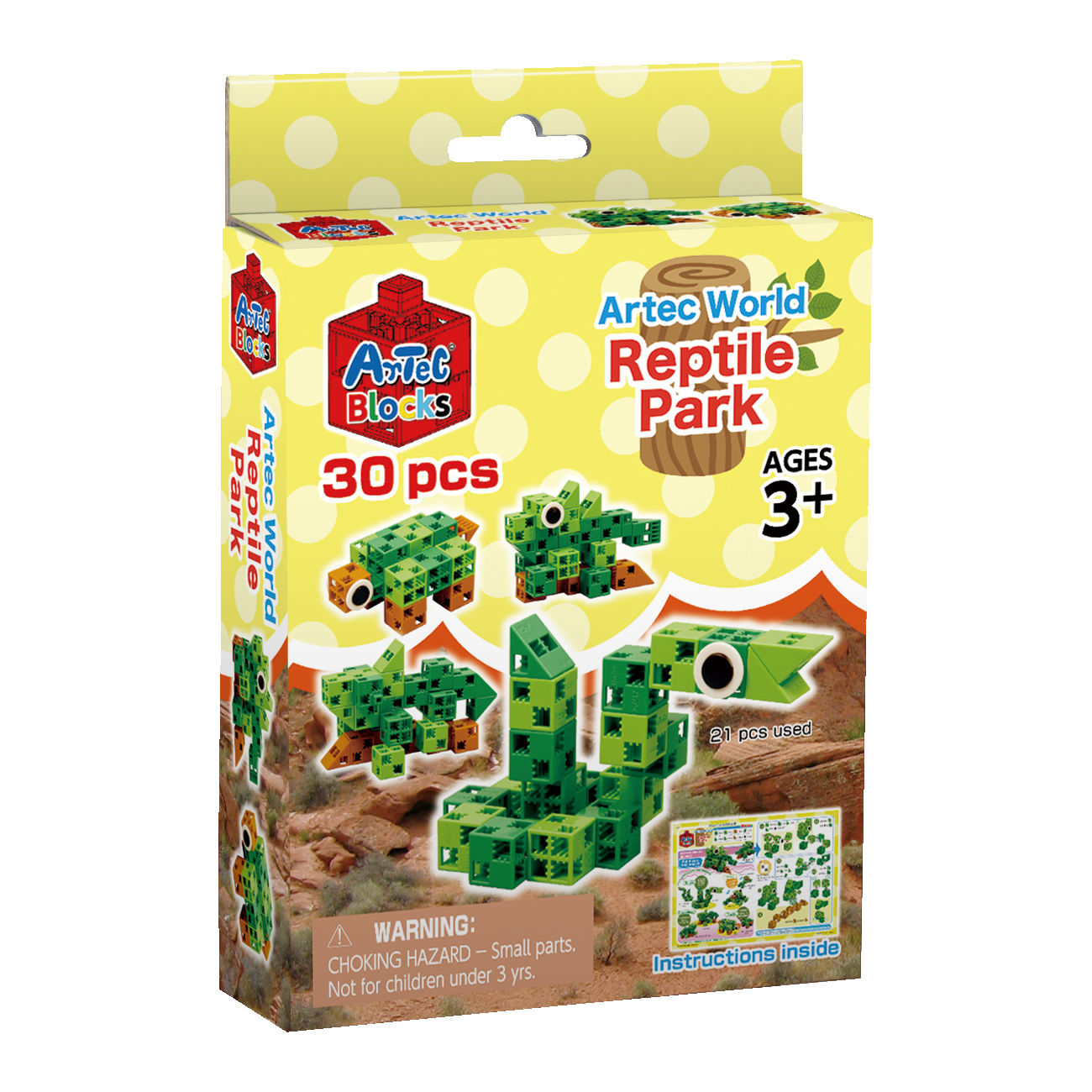  Bộ đồ chơi lắp ghép Artec Thế giới - Công viên bò sát 