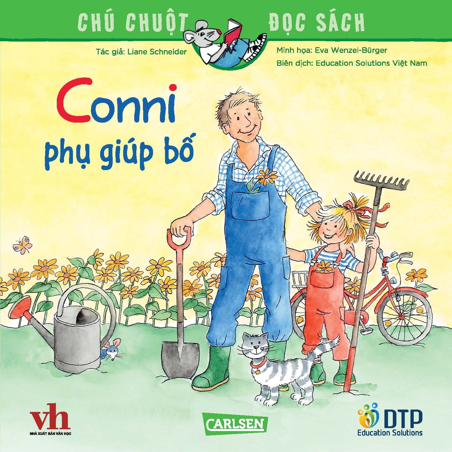 Conni phụ giúp bố