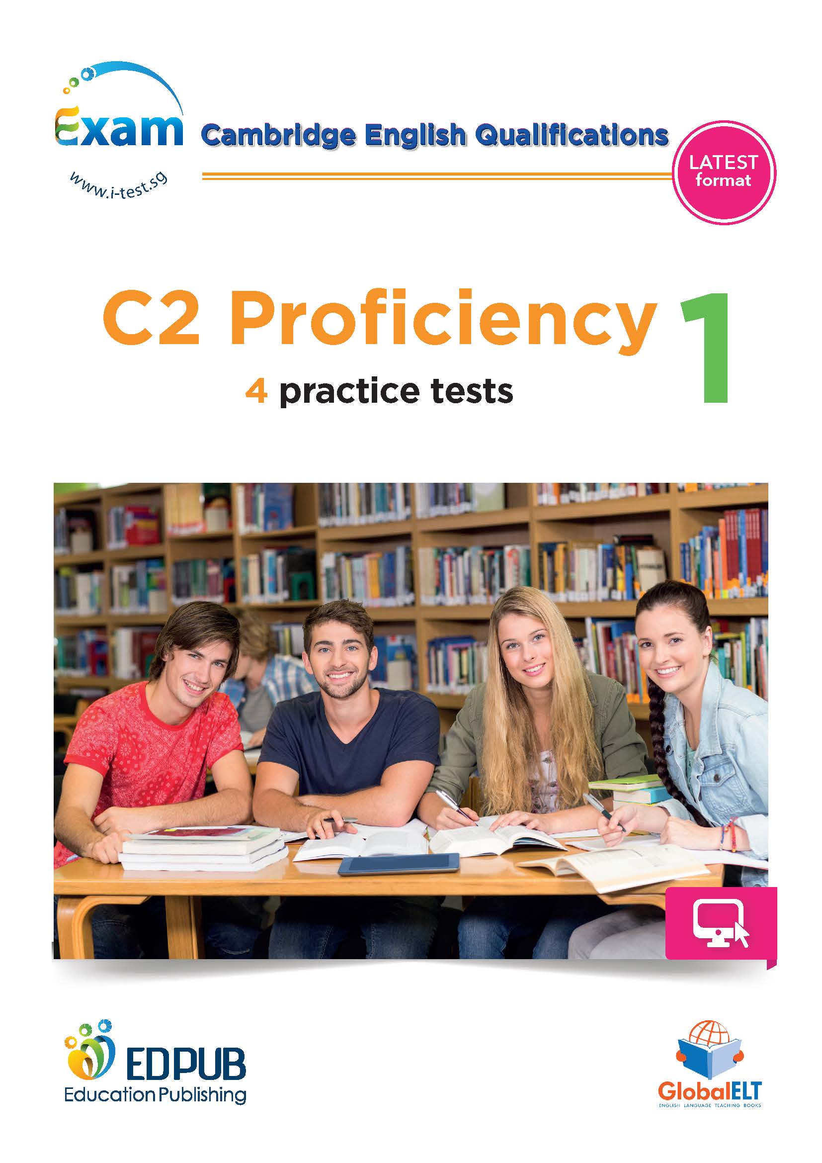 C2 Proficiency 1 with 4 Practice Tests - Latest Format
