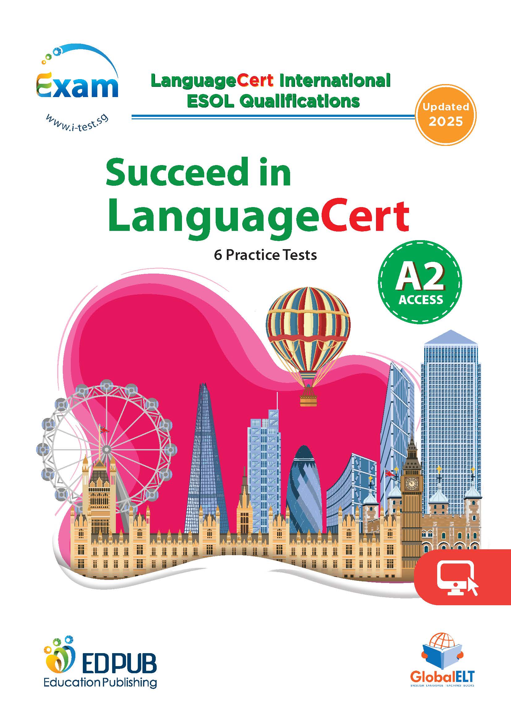 Succeed in LanguageCert A2 Access - 6 Pratice Tests