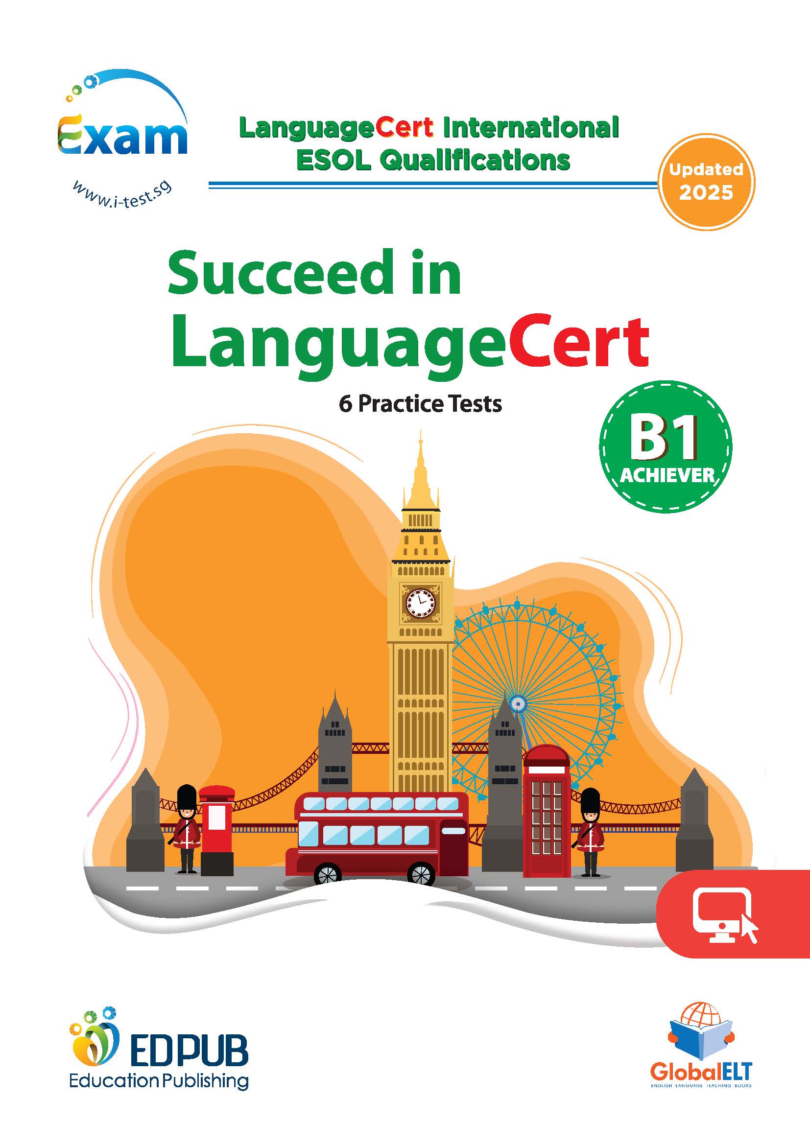 Succeed in LanguageCert B1 Achiever - 6 Pratice Tests