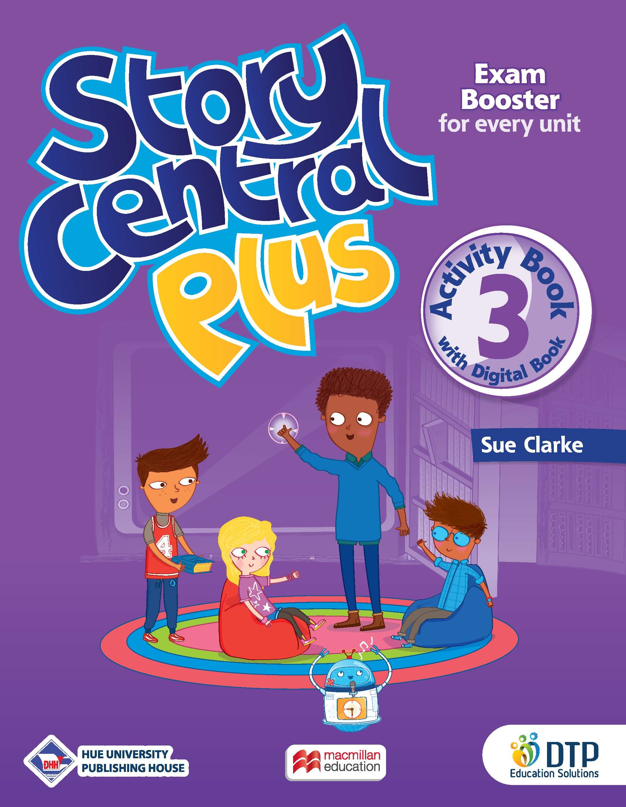 Story Central Plus Level 3 Activity Book with Digital Book (VN)