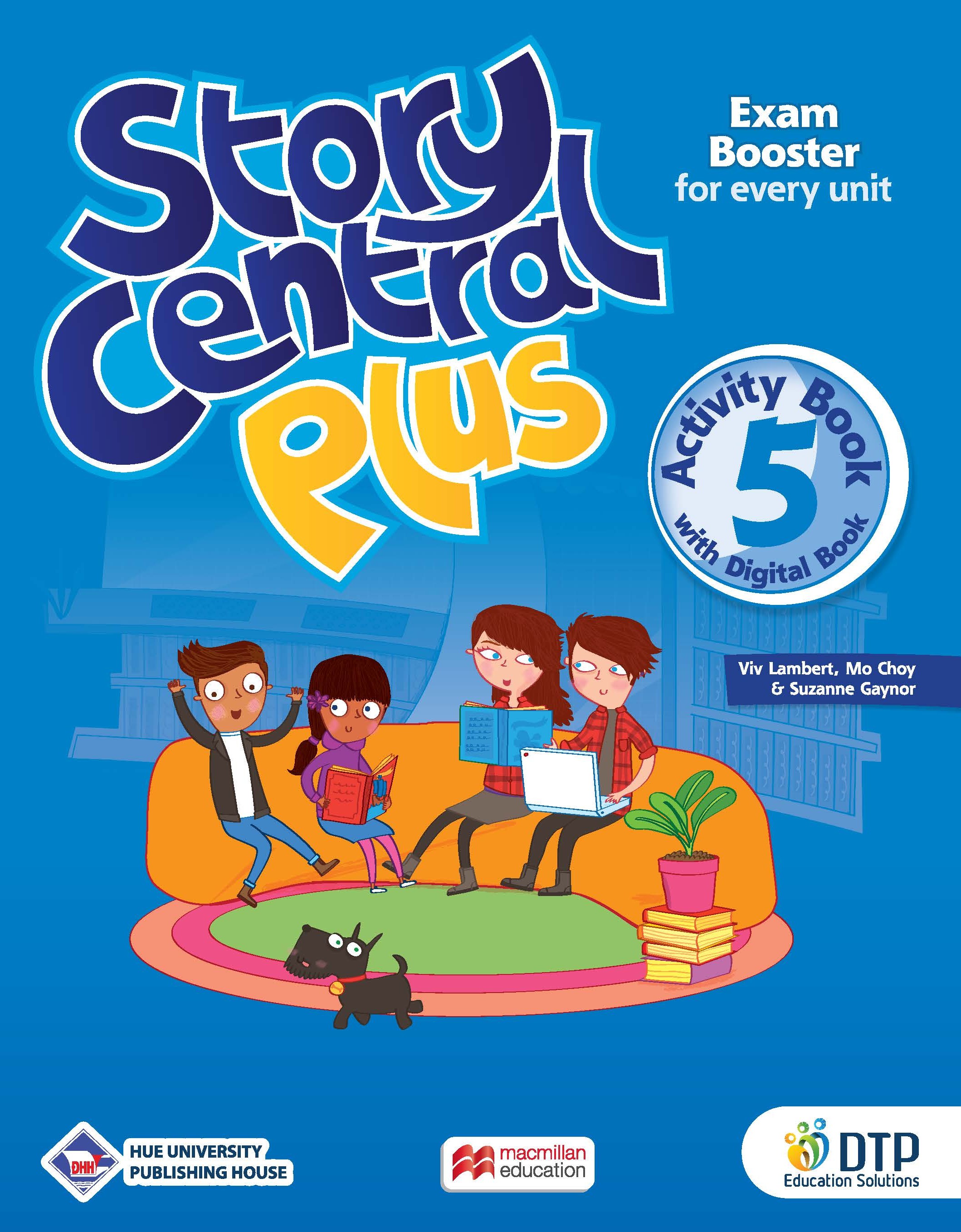 Story Central Plus Level 5 Activity Book with Digital Book (VN)