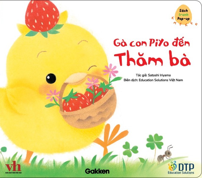 Gà con Piyo đến Thăm bà - Sách tranh Pop-up