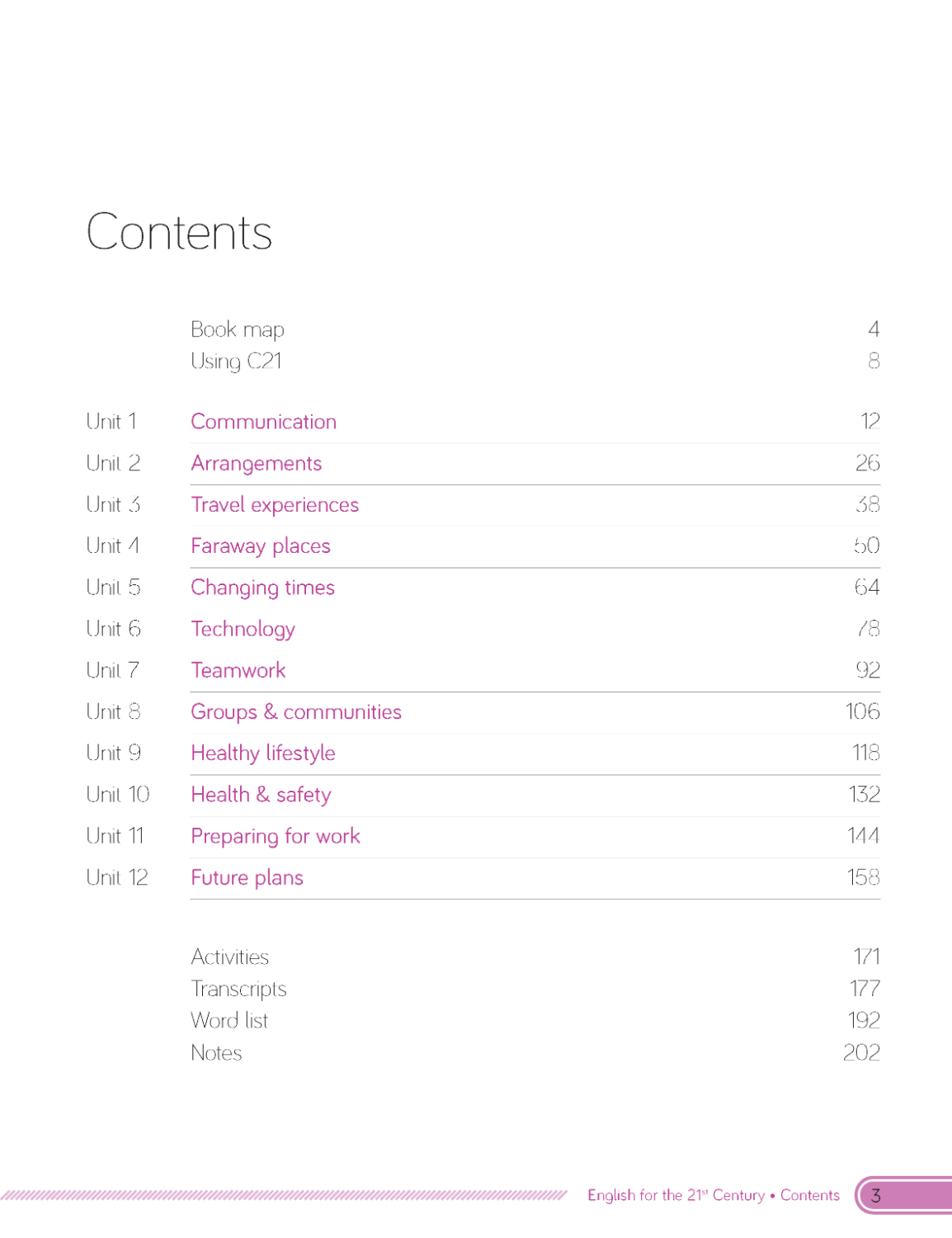 C21 - English for the 21st Century 2nd Edition