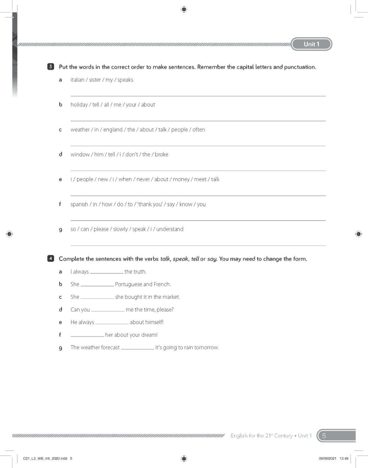 C21 - English for the 21st Century 2nd Edition