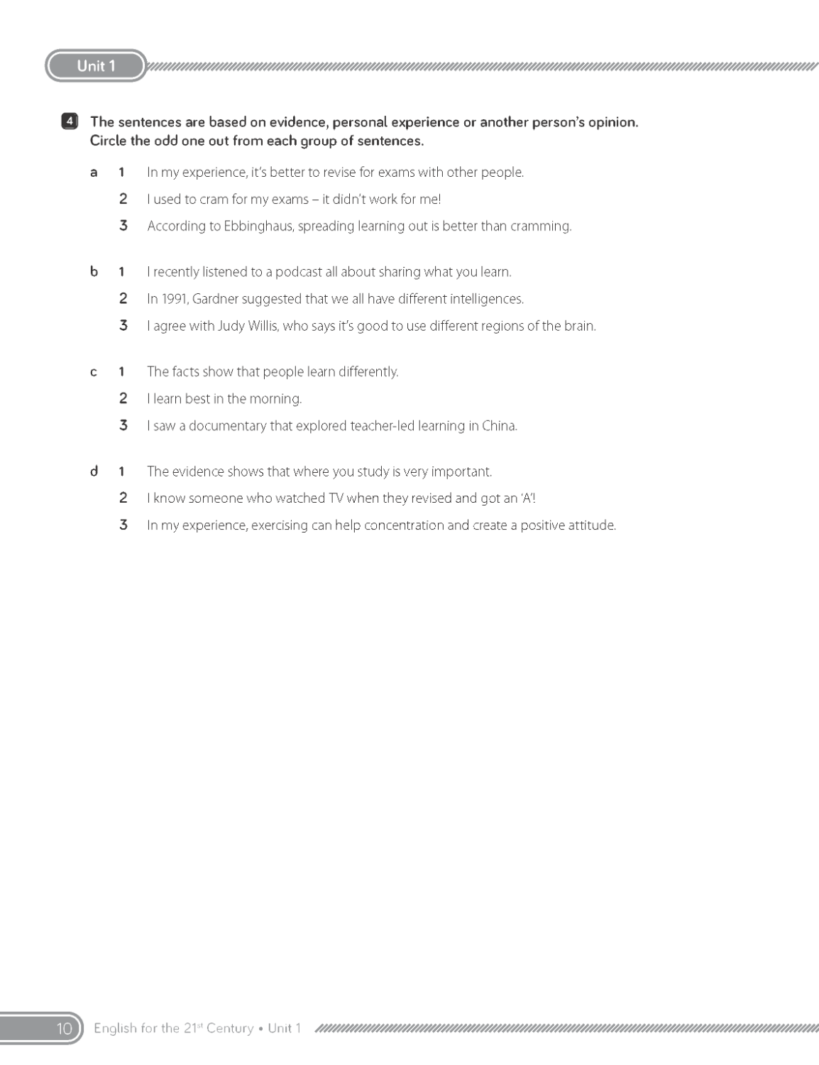 C21 - English for the 21st Century 2nd Edition