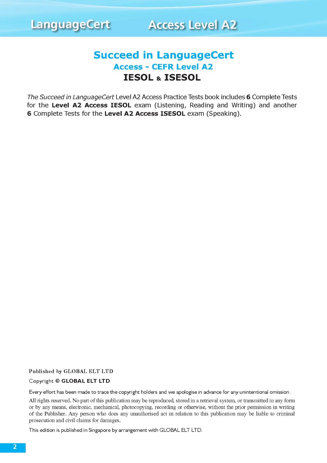 Succeed in LanguageCert