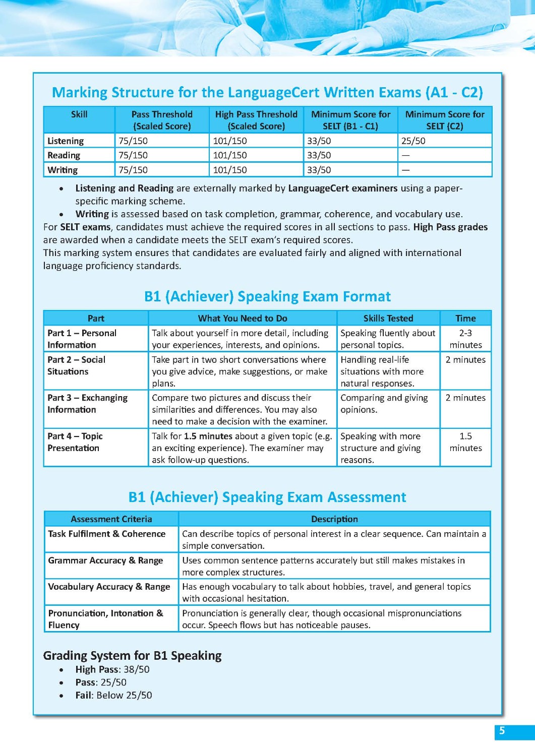 Succeed in LanguageCert