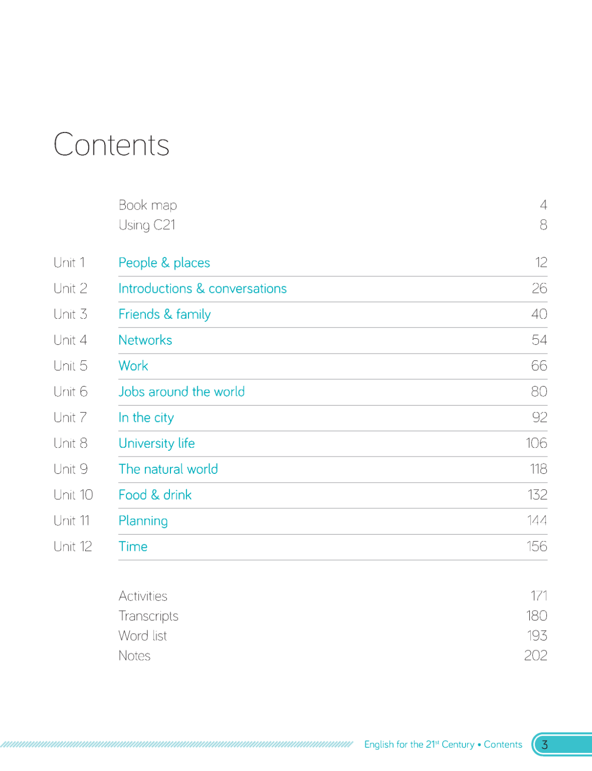 C21 - English for the 21st Century 2nd Edition