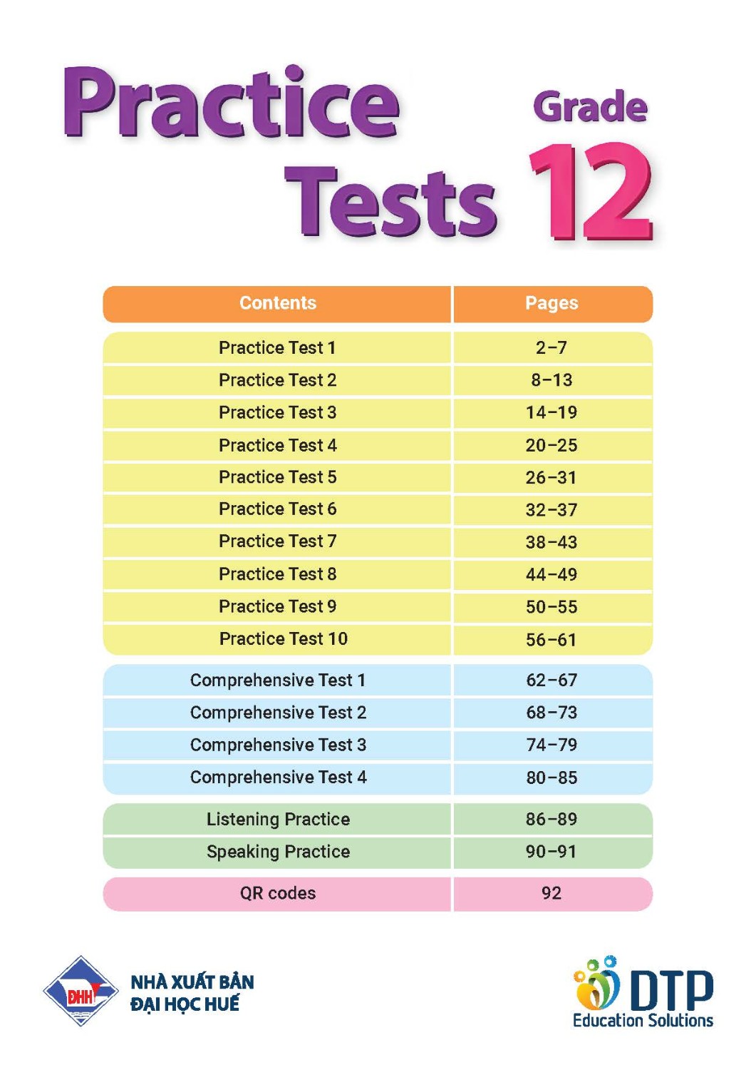 Practice Tests Grade 10-12