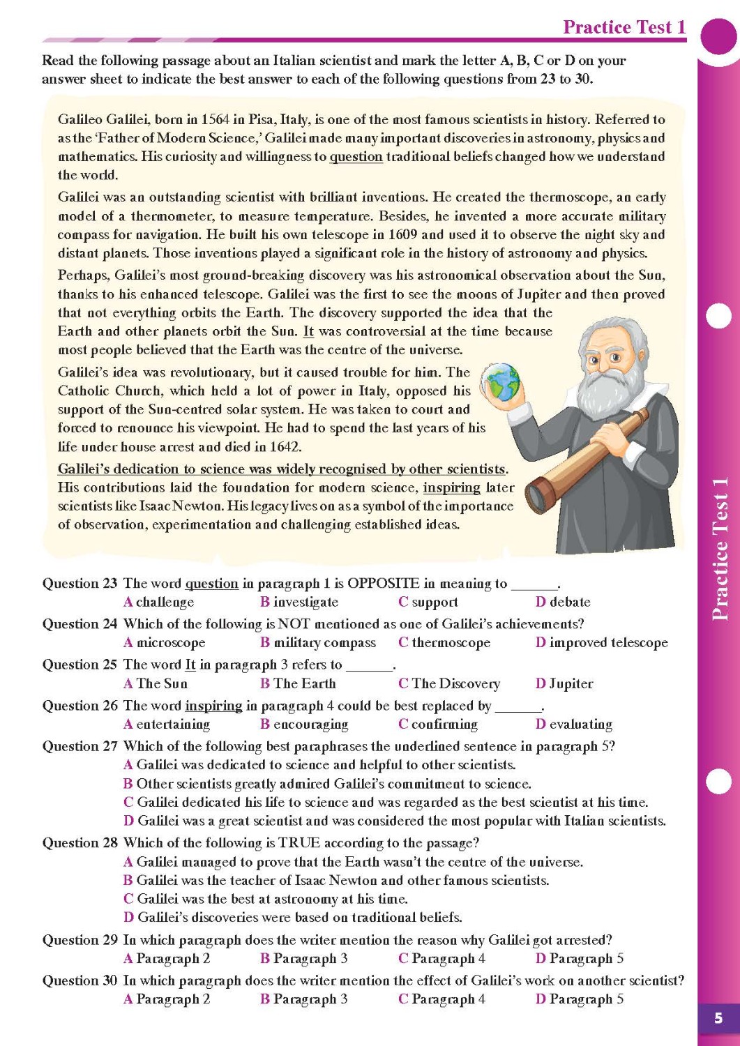 Practice Tests Grade 10-12