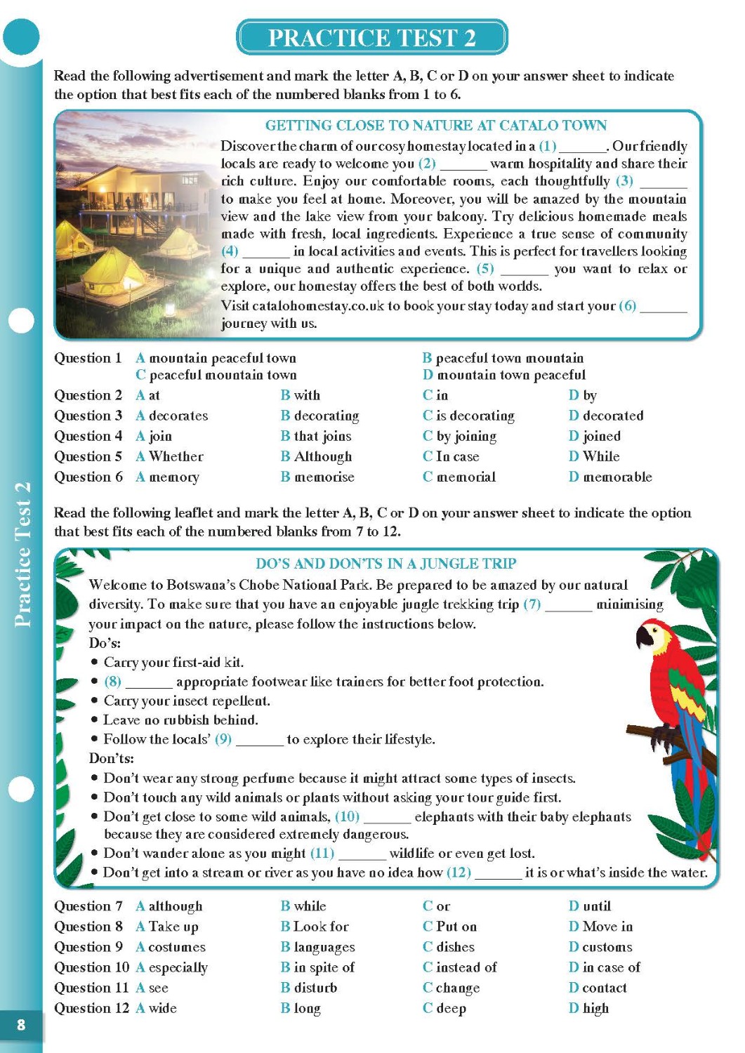 Practice Tests Grade 10-12