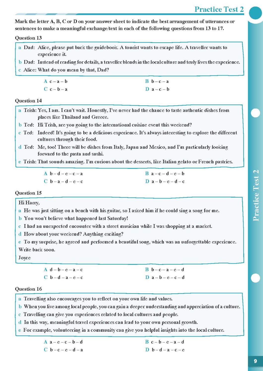 Practice Tests Grade 10-12