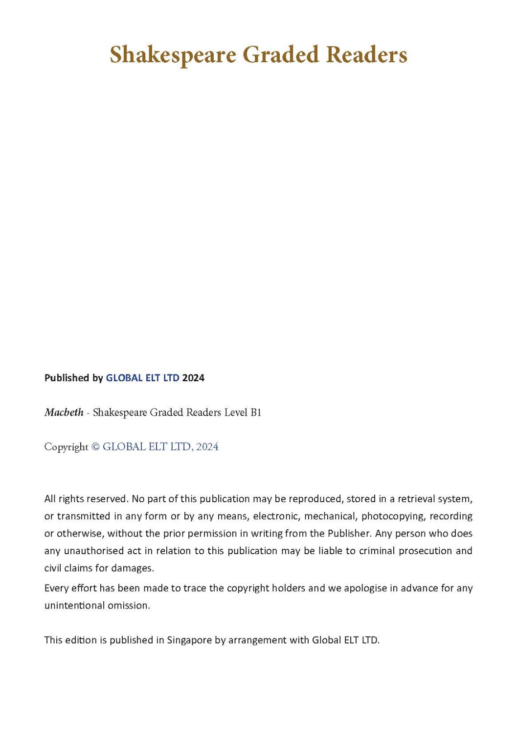 Truyện Đọc E-reader - Global ELT