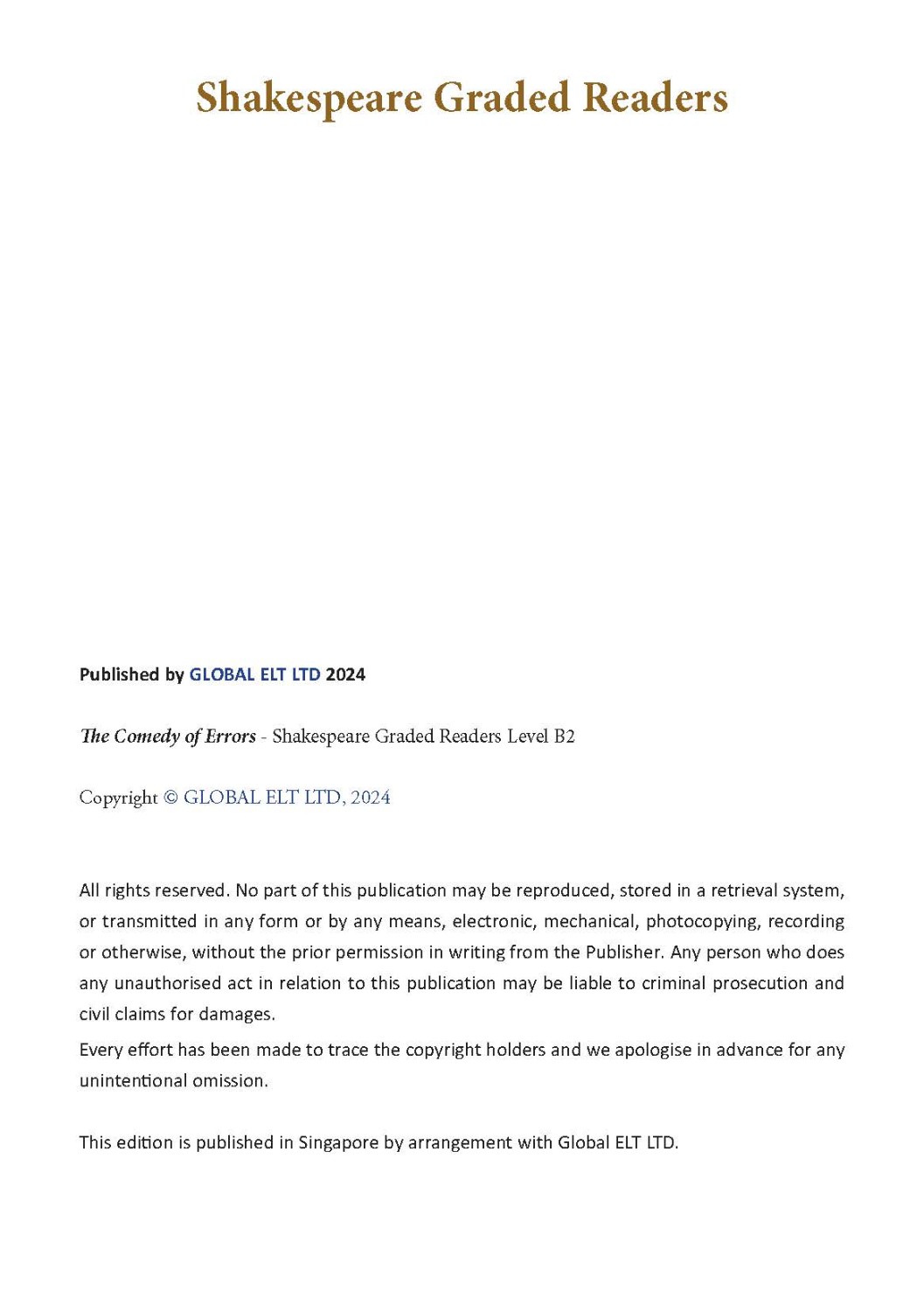 Truyện Đọc E-reader - Global ELT