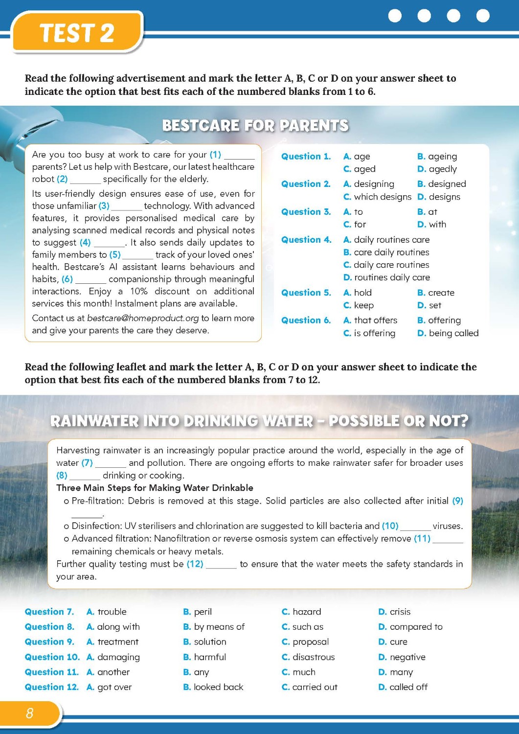 Bộ đề thi thử tốt nghiệp THPT môn Tiếng Anh