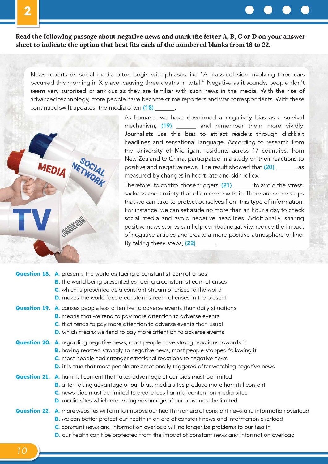 Bộ đề thi thử tốt nghiệp THPT môn Tiếng Anh