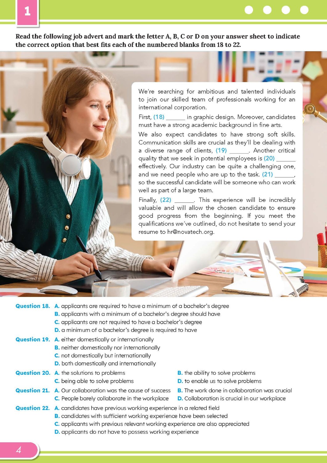 Bộ đề thi thử tốt nghiệp THPT môn Tiếng Anh