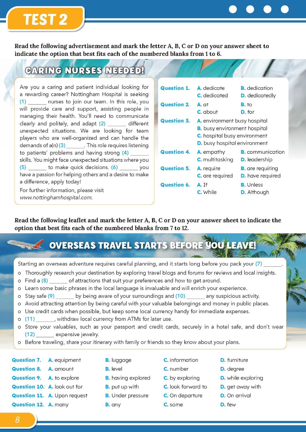 Bộ đề thi thử tốt nghiệp THPT môn Tiếng Anh