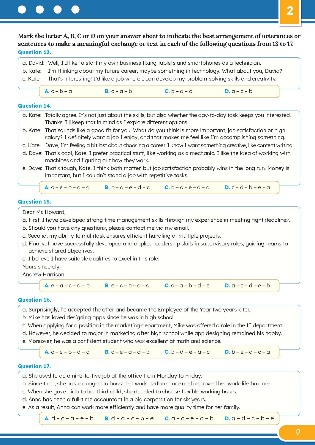 Bộ đề thi thử tốt nghiệp THPT môn Tiếng Anh