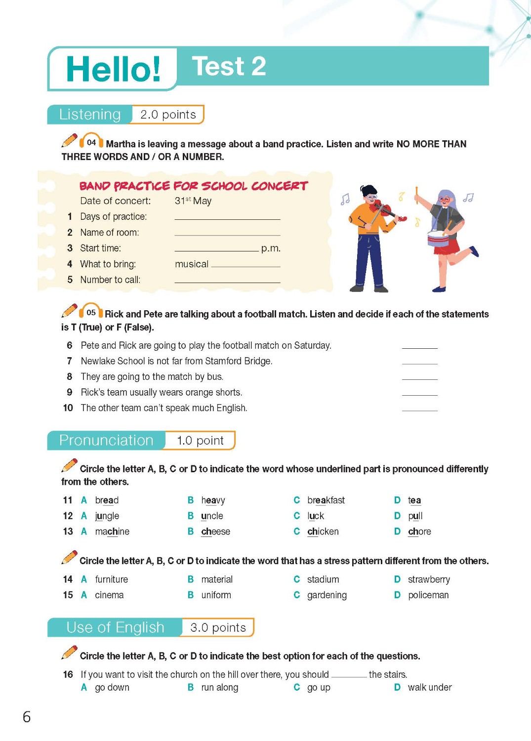 Bài tập bổ trợ Tiếng Anh Bright