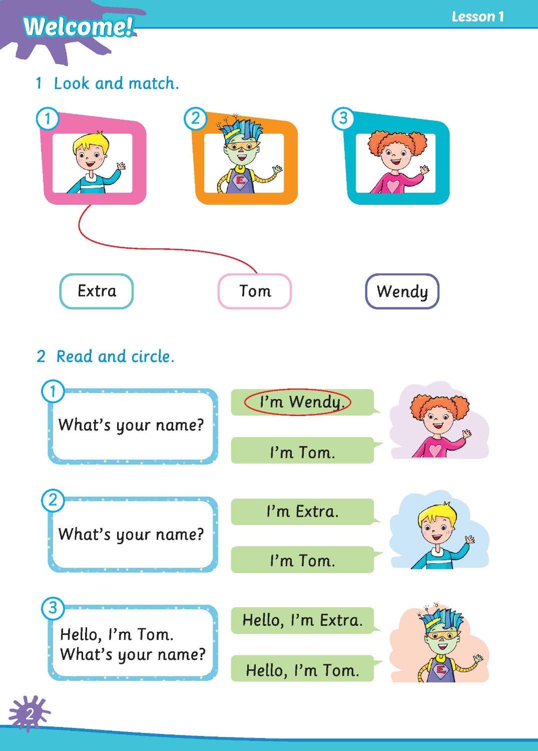 Bài tập bổ trợ Tiếng Anh Extra and Friends