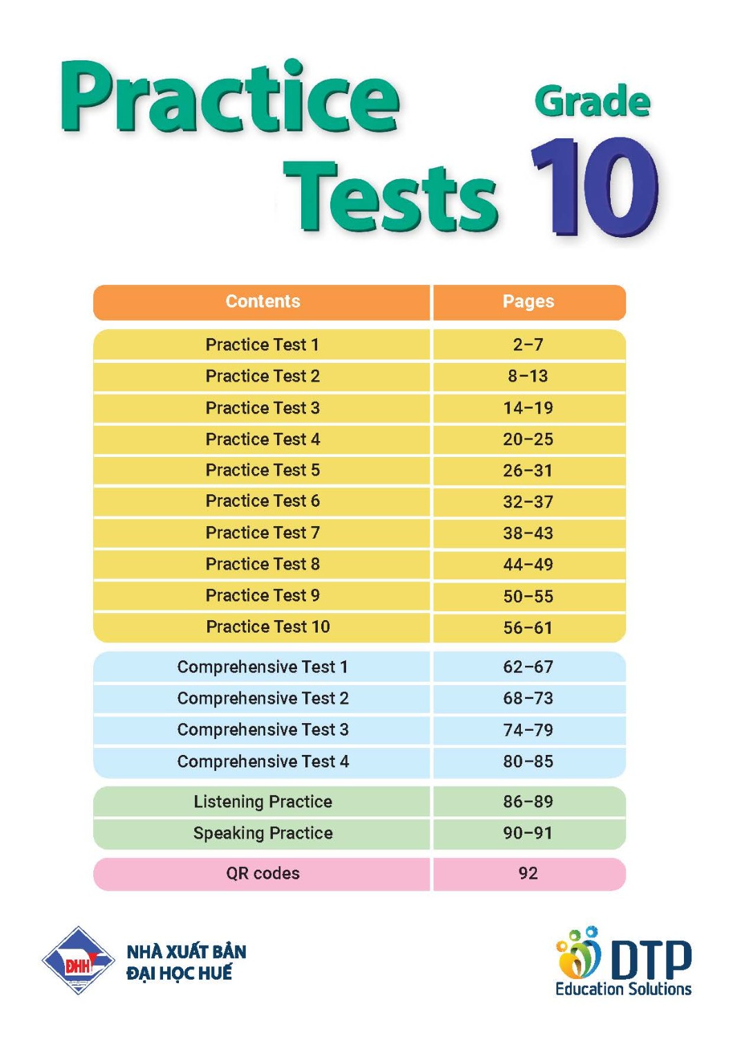 Practice Tests Grade 10-12