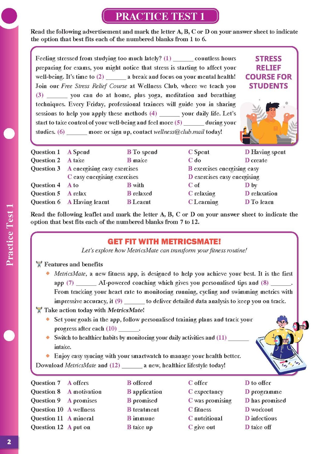 Practice Tests Grade 10-12