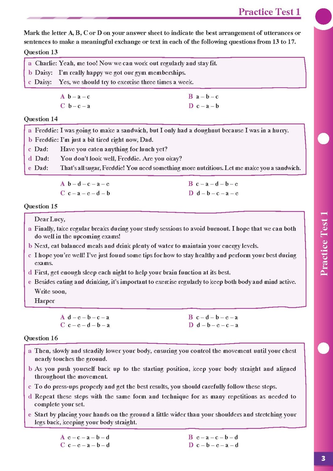 Practice Tests Grade 10-12