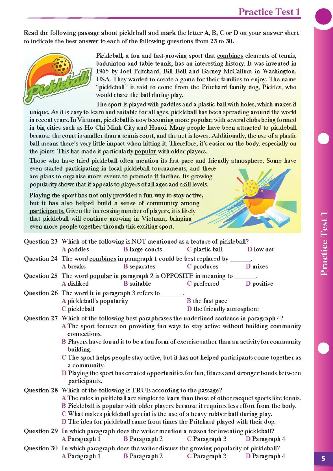 Practice Tests Grade 10-12