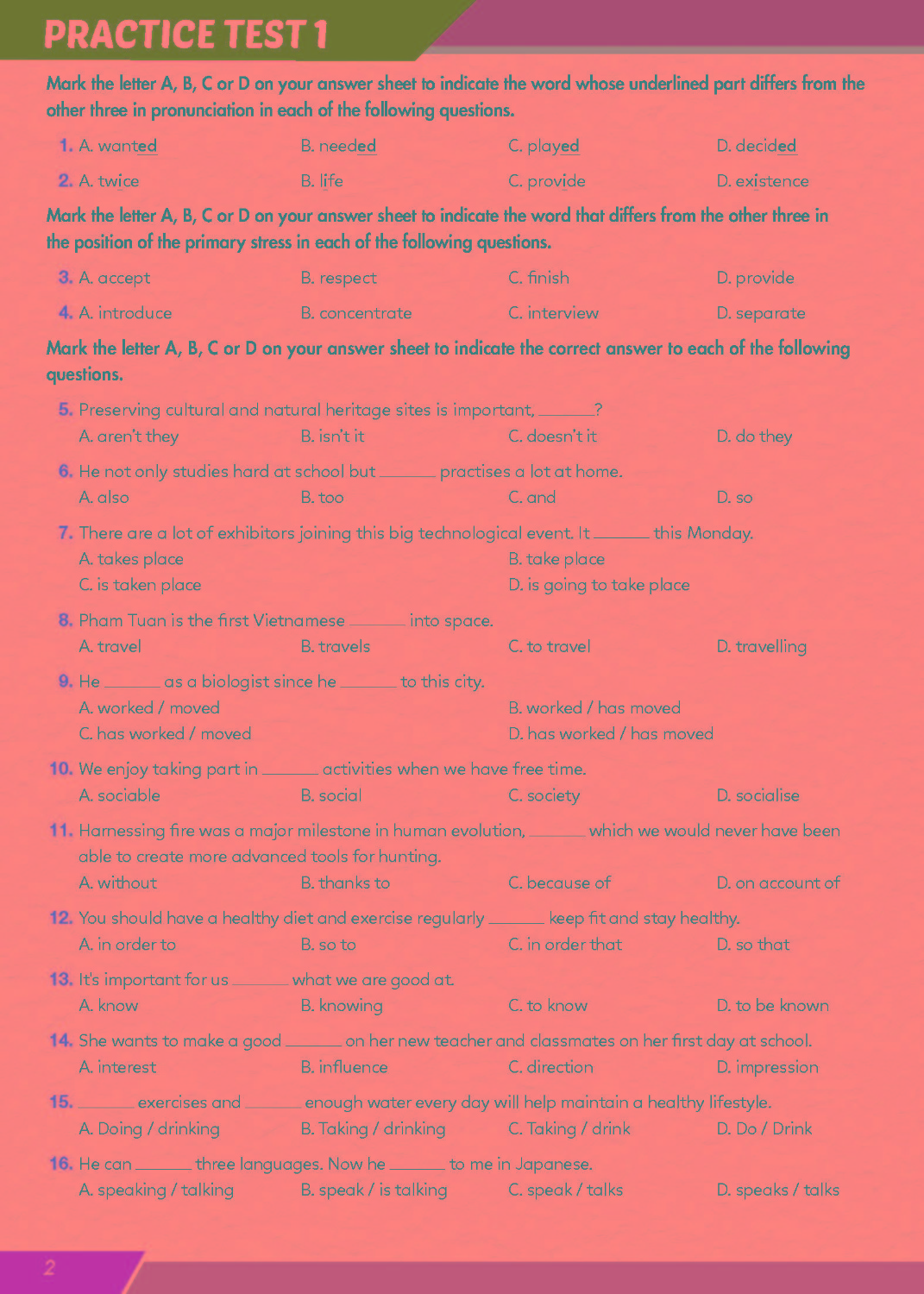 Bồi Dưỡng Tiếng Anh