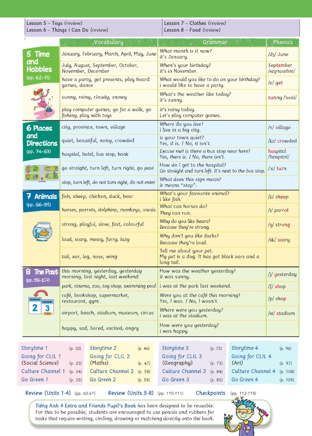 Extra & Friends Textbook