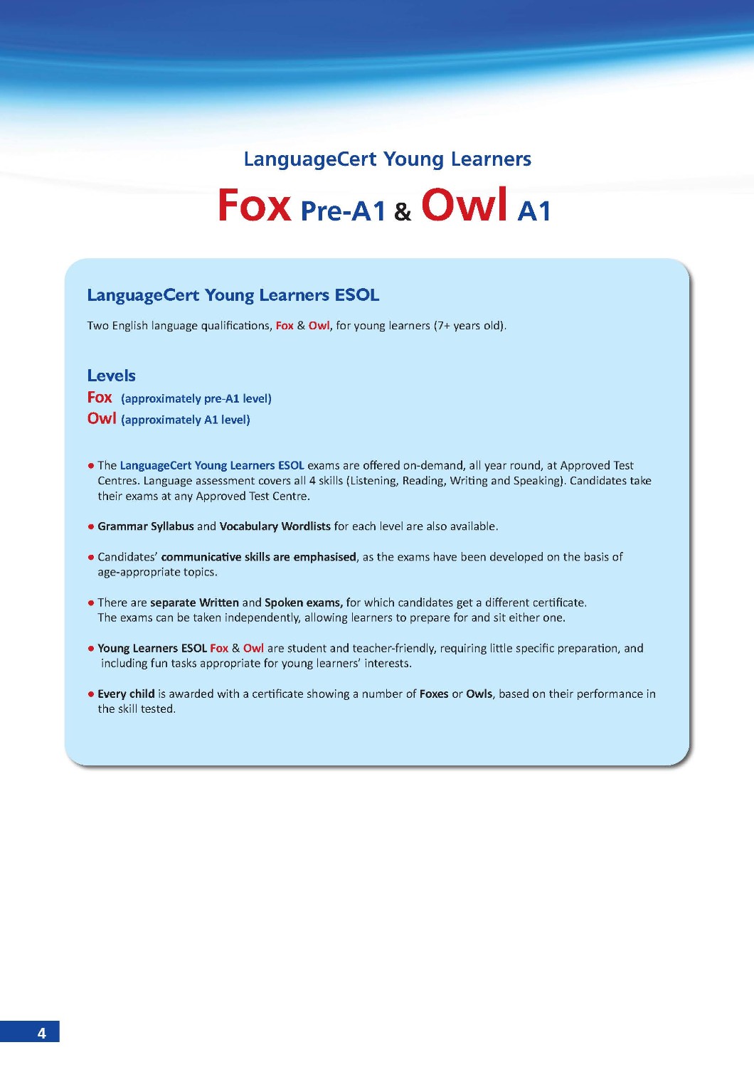 Succeed in LanguageCert Young Learners