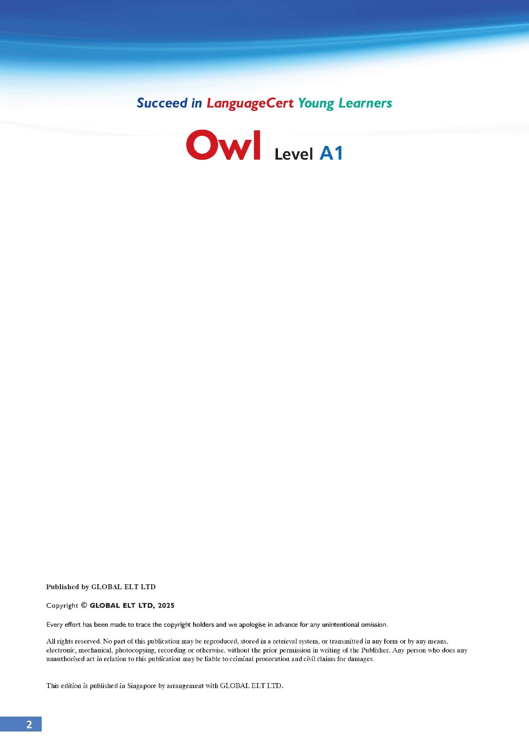 Succeed in LanguageCert Young Learners