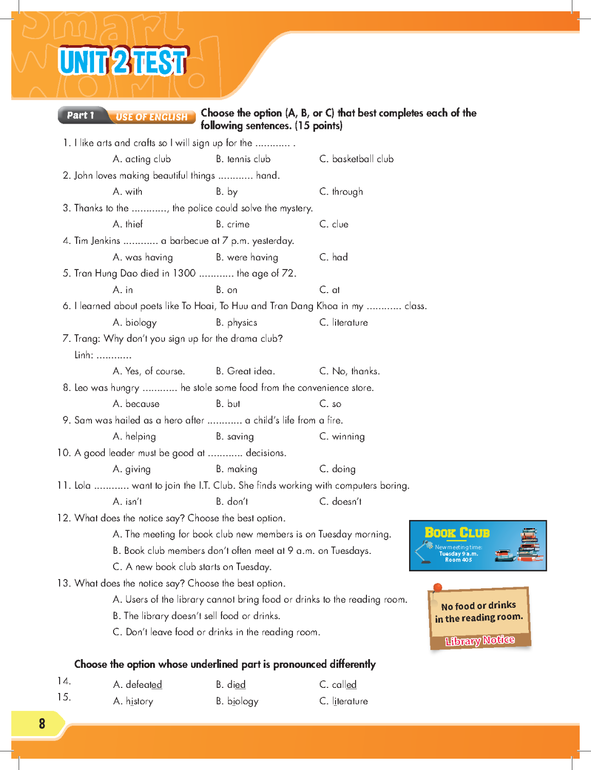 Practice Tests Grade 6-9