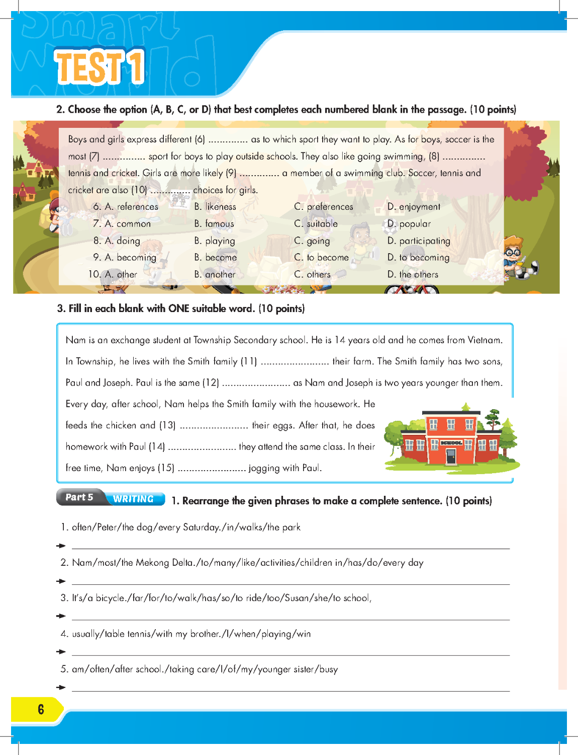 Practice Tests Grade 6-9